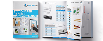 The news SPRINTIS catalogue for the stationary retail and POS is here! 