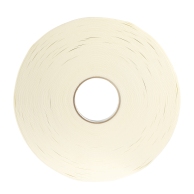 Double-sided foam adhesive PE tape, white, 1 mm thick, strong adhesive, EL100 25 mm
