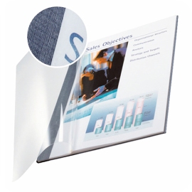 bookbinding folder ImpressBind A4, softcover, 140 sheets blue | 14 mm