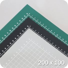 Cutting mat XXL, 200 x 100 cm, self-healing, with grid 