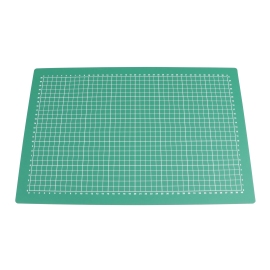 Cutting mat, A3, 45 x 30 cm, self-healing, with grid green|black