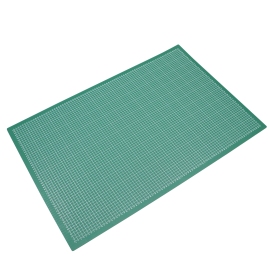 Cutting mat, A1, 90 x 60 cm self-healing, with grid green|black
