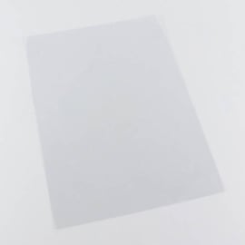 Cover sheets A4, anti-glare, HPVC 0,20 mm, matt transparent 