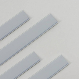 Data strips DBR, self-adhesive 39 mm | 1000 mm | grey
