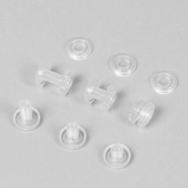 Plastic rivets with hole 