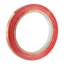 PVC tape coloured, low noise red