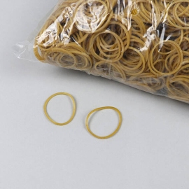 Rubber bands, ecru 30 mm | 1.5 mm