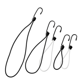 Bungee loops with metal hook 