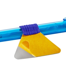 Pen Loop holder, adhesive, mid blue 