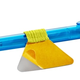 Pen Loop holder, adhesive, yellow 