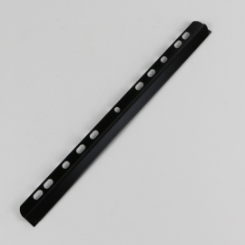 Slide binders A4, black, 3-4 mm, with filing strip 