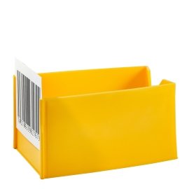 Pallet foot clip A7, yellow 