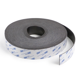 Magnetic tape, self-adhesive, anisotropic 
