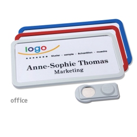 Name badges magnet Office 40 