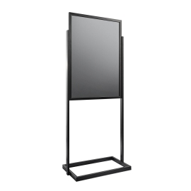 Poster stand double-sided, A1, black 