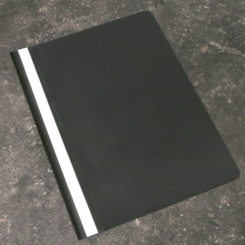 File folder, A4, PP-foil, black 