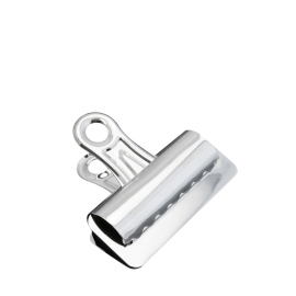 Letter Clip, 75 mm, made of metal, nickel-plated 