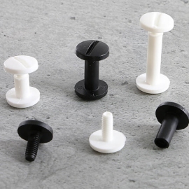Plastic binding screws 