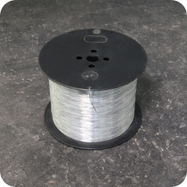 Stitching wire, type 28, 0.42 mm, round, zinc-plated (5 kg spool) 