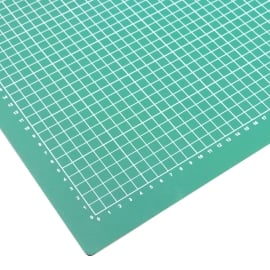 Cutting mat, A0, 120 x 90 cm, self-healing, with grid green