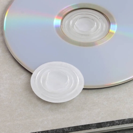 CD holders - CD Clips, 35 mm, transparent 