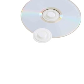 CD holders - CD Clips, 35 mm, white 