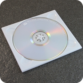 CD-Tray, Digitray Audio, white 