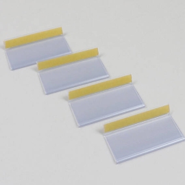 Data strips HE, self-adhesive 39 mm | 90 mm | transparent