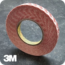 Double-sided adhesive PET tape, very strong/very strong, 3M 9088 12 mm