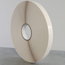 Double-sided adhesive tissue tape with fingerlift, strong/strong 12 mm | 500 m