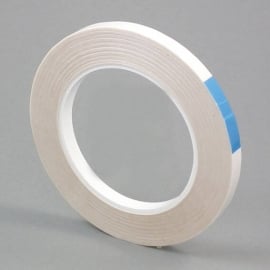 Double-sided adhesive PET tape, very strong/low 6 mm