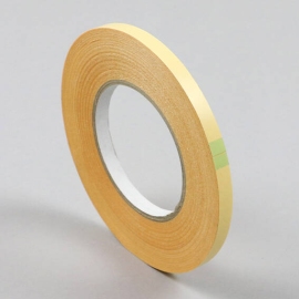 Double-sided adhesive tape with strong synthetic rubber adhesive and high tack 9 mm