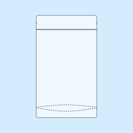 Stand Up Pouches highly transparent 160 x 270 mm