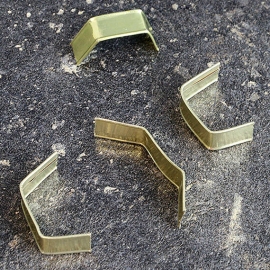 Clipband ties 33 mm, gold 