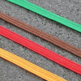 Flat elastic cords | Custom-made 