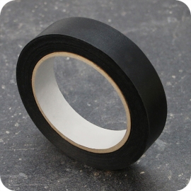 Best Price spine tape, special paper, linen structure black | 19 mm