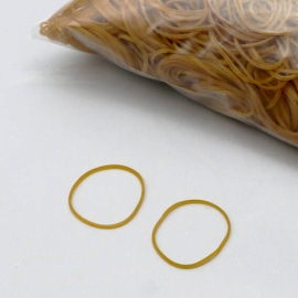 Rubber bands, ecru 40 mm | 1.5 mm