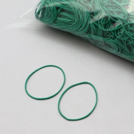 Rubber bands, green 50 mm | 1 mm
