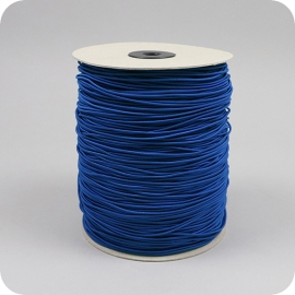 Elastic cords on reel, 2.2 mm, dark blue (L053) (Roll with 500 m) 