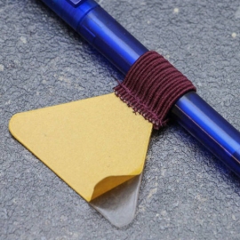 Pen Loop holder, adhesive, bordeaux 