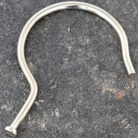 Display hooks, 4 x 68 mm, nickel-plated 