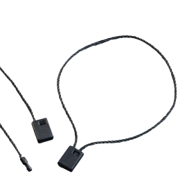 Cords with box 200 mm | black