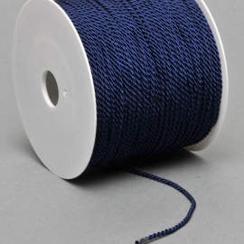 Cord on reel, dark blue (100 m on reel) 