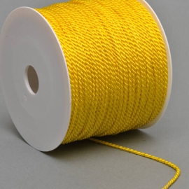 Cord on reel, yellow (100 m on reel) 