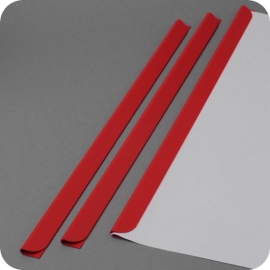 Slide binders A4, red, 3-4 mm 