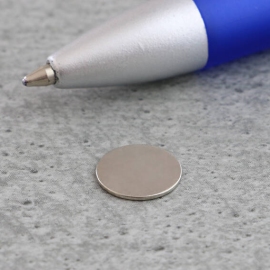 Disc magnets neodymium, 10 mm x 0.6 mm, N38 