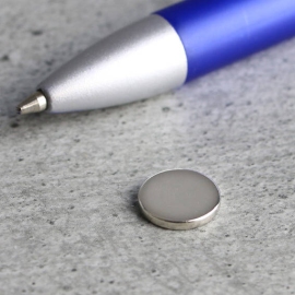 Disc magnets neodymium, 10 mm x 1.5 mm, N35 