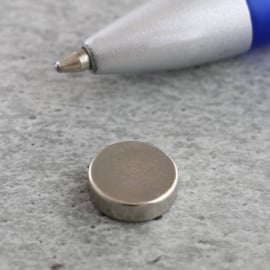 Disc magnets neodymium, 10 mm x 4 mm, N35 