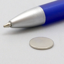 Disc magnets neodymium, 12 mm x 1 mm, N35 