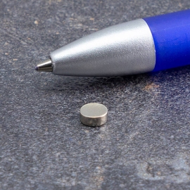 Disc magnets neodymium, 5 mm x 2 mm, N52 